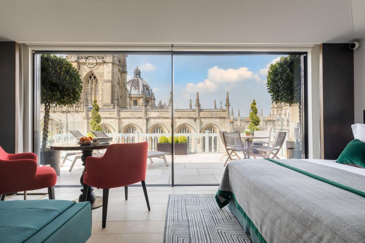 Old Bank Hotel Oxford Extérieur photo The view from a room at the hotel