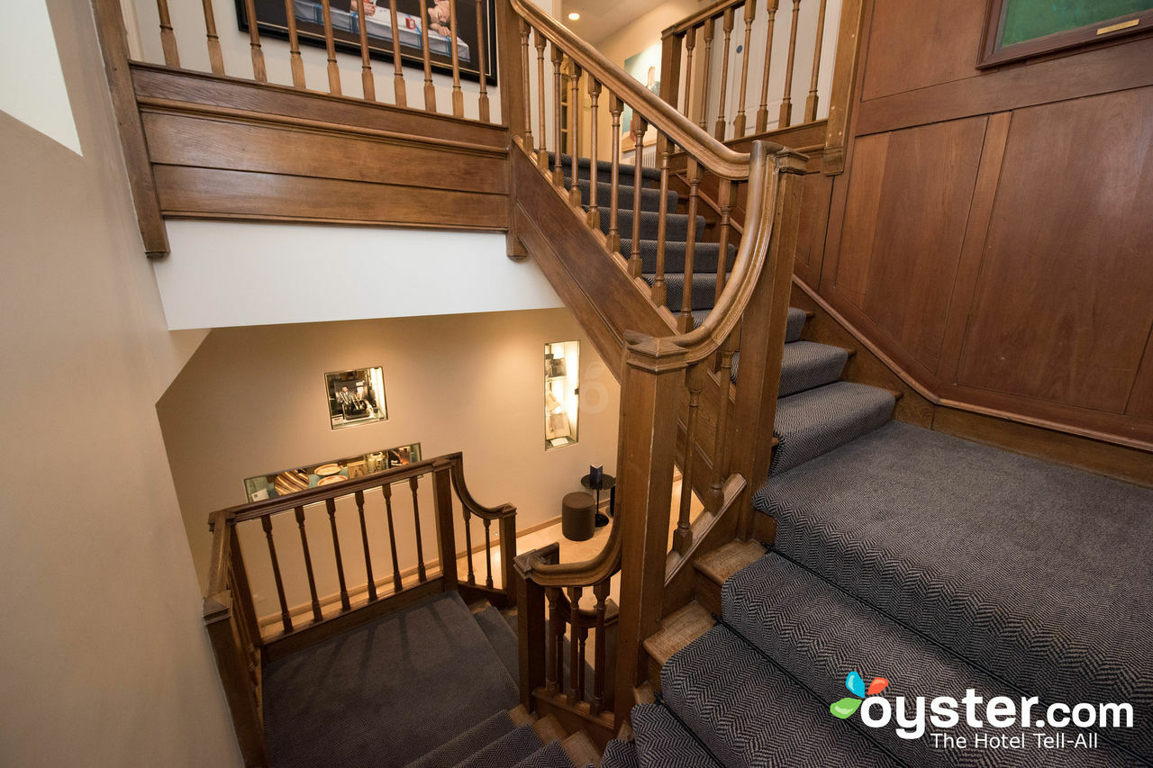 Old Bank Hotel Oxford Extérieur photo The staircase at the hotel